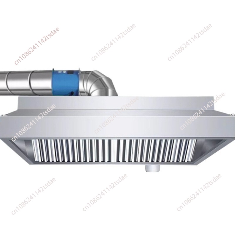 Commercial Kitchen Hoods - شفاط مطبخ تجاري من الفولاذ المقاوم