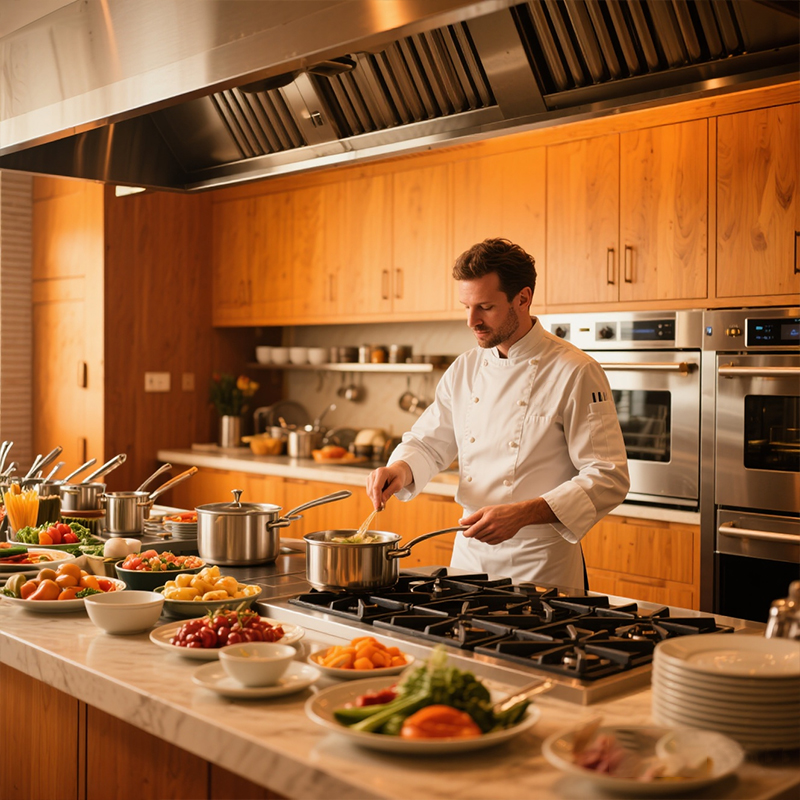 معدات المطبخ التجارية الأوتوما - مراجعة Range Commercial Kitchen وسعره