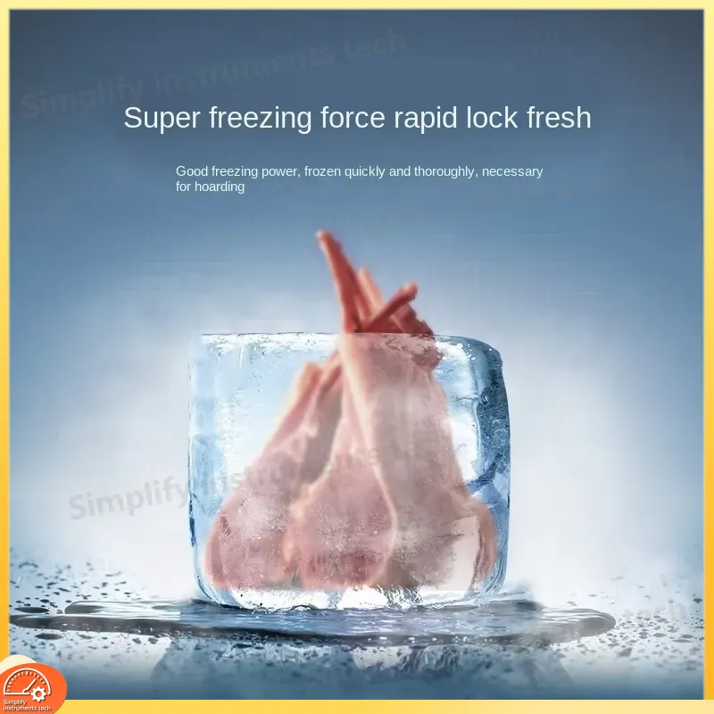 ثلاجة منزلية كبيرة السعة ببابي - مراجعة Commercial Chest Freezer وسعره