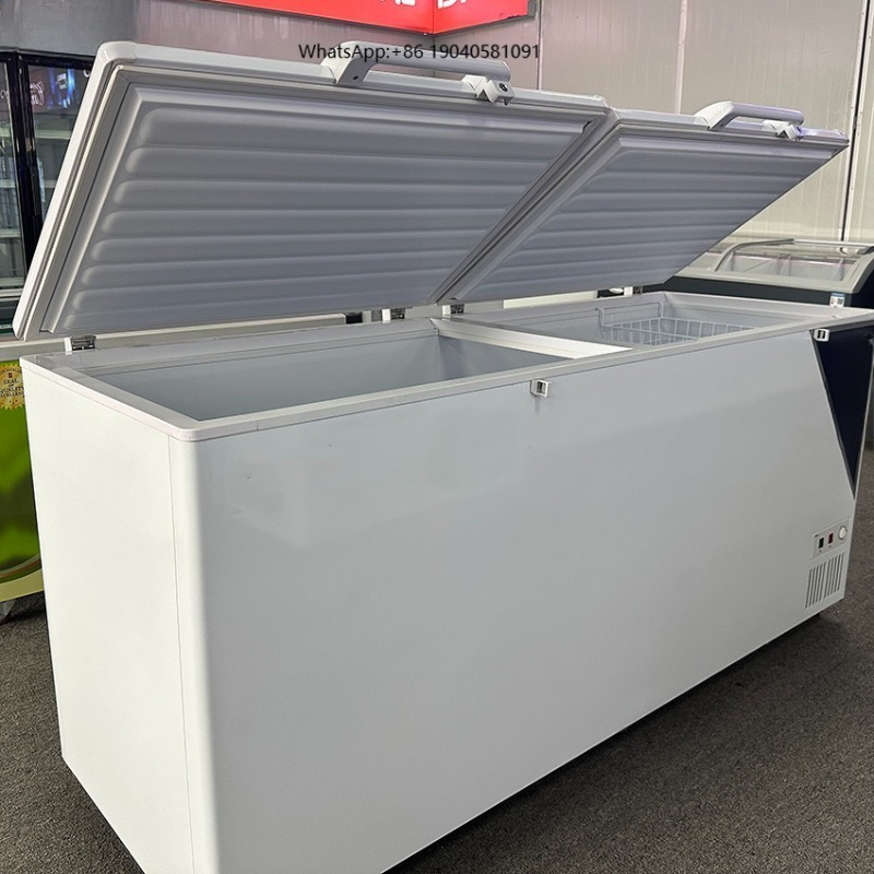 مجمد أفقي تجاري بفتحة علوية وس - مراجعة Commercial Chest Freezer وسعره